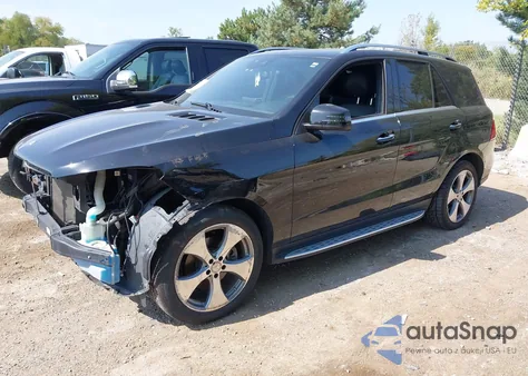 2017 Mercedes-Benz Gle 350 4Matic z USA, uszkodzony, nr VIN 4JGDA5HB9HA901323